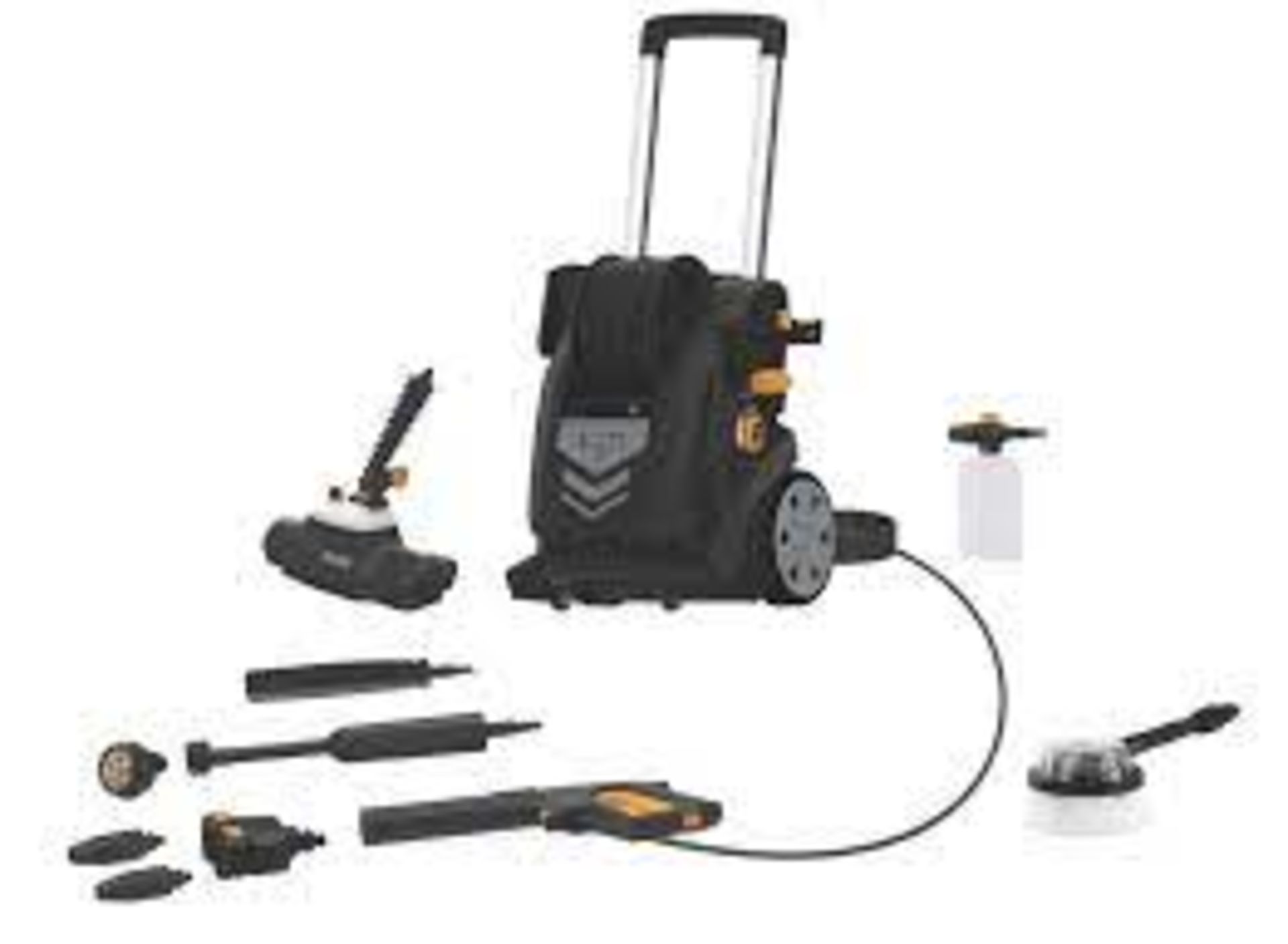 TITAN TTB2700PRW DUAL TECH SYSTEM 155BAR ELECTRIC HIGH PRESSURE WASHER 2.7KW 230V . -ER47.