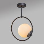 Cassini Black Ceiling Light Pendant - ER46. Make a style statement and illuminate your home with the