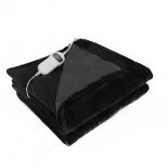 Cosy Heated Over Throw Fleece Blanket with Adjustable Control - ER47. The Ezysleep heated electric