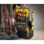 STANLEY FATMAX BACKPACK 23LTR. - ER46. Heavy duty backpack allows tools to be carried securely