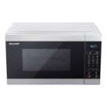Sharp 28L 900W Digital Microwave with Grill - Silver - ER47. . The SHARP YC-MG81U 900W digital touch