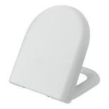 White D Shape Heavy Duty Top Fix Soft Close Quick Release Toilet Seat - ER47. Quick Overview Elevate