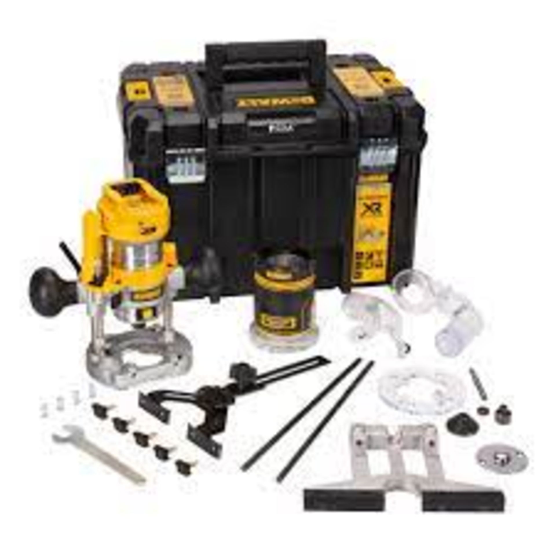 Dewalt DCW604NT 18V XR Li-Ion Cordless Brushless 1/4" Router. - ER46. This router is optimised by