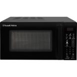 Russell Hobbs RHMT2004B 800W 20L Touch Control Digital Microwave - Black - ER47. Designed with style