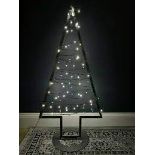 3 x Metal Christmas Trees 4ft. - ER46.