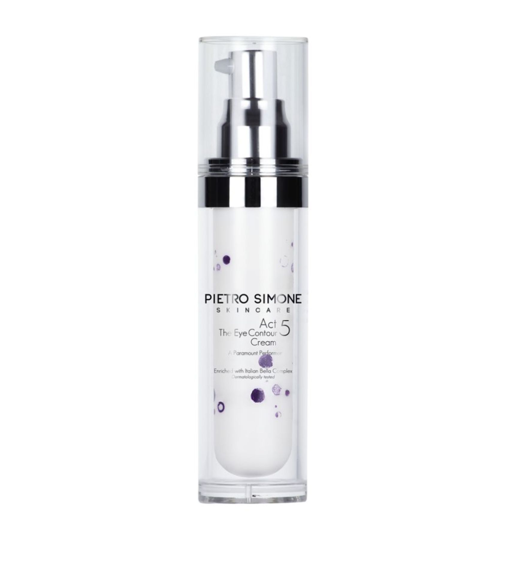 2 x New Boxed PIETRO SIMONE Act 5 The Eye Contour Cream (30Ml). RRP £110 each. As seen in Harrods.