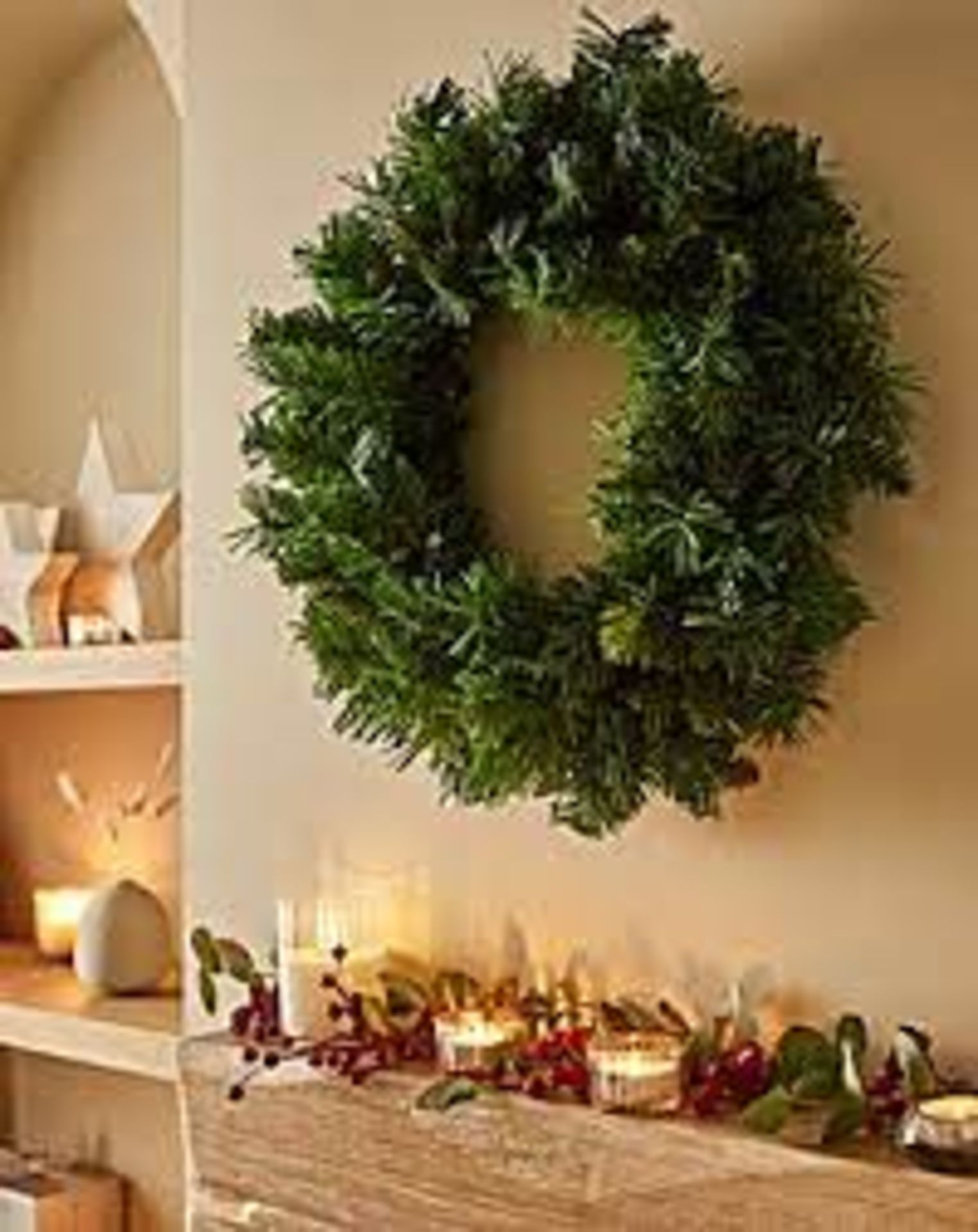 7 x Mixed assorted Christmas Wreaths. - ER28 - Bild 2 aus 2