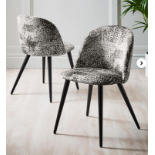 Savannah Pair of Dining Chairs. - ER28. RRP £189.99. The Savannah Pair of Dining Chairs are