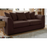 Ferguson Jumbo Cord 3 Seater Sofa. - ER23. RRP £799.00. Sink back into the Ferguson 3 Seater Sofa.