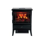 Dimplex Opti-Myst Traditional Black Cast Iron Effect Electric Stove - ER48