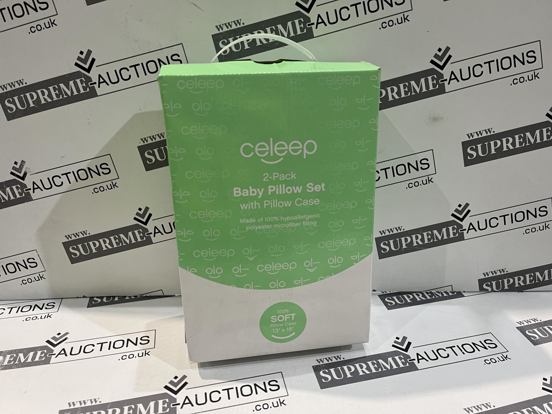 8 X BRAND NEW CELEEP 2 PACK LUXURY BABU PILLOW SETS WITH PILLOW CASES RRP £45 EACH R15-3