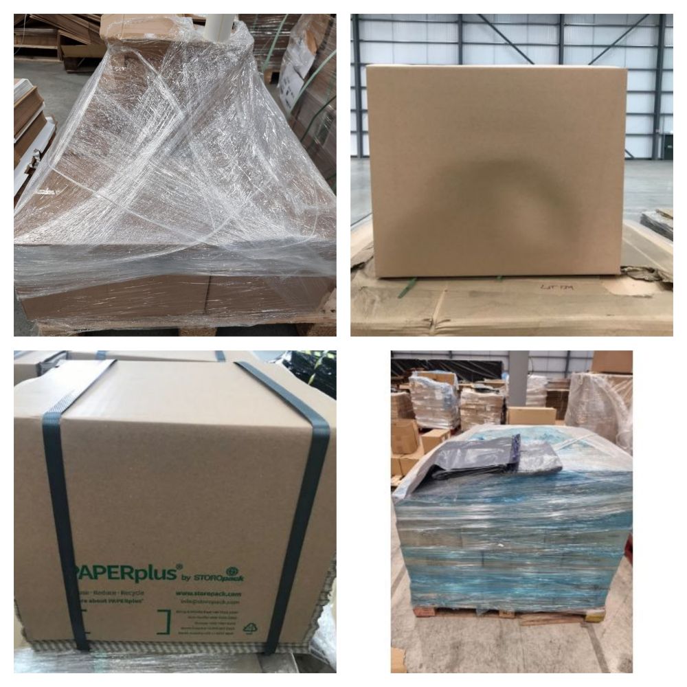 Liquidation of Pallets of Packaging Products - Tape, Pallet Wrap, Cardboard Boxes & More - Delivery Available