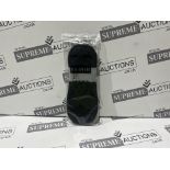 65 X BRAND NEW PACKS OF 3 BLACK INVISIBLE SOCKS R17-2