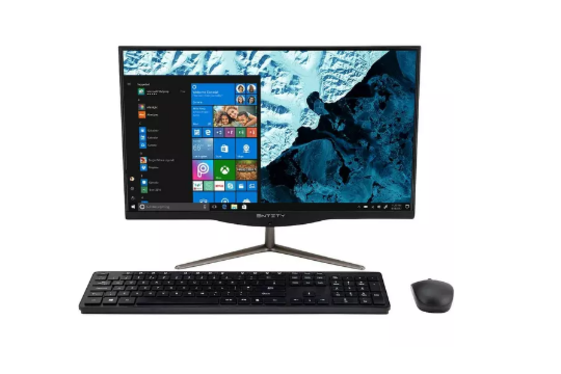 Brand new ENTITY Suite 21.5" All-In-One PC with Keyboard & Mouse, The All-In-One to meet all your