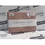 24 X BRAND NEW COPENHAGEN LUXURY STANDARD PAIRS OF PILLOWCASES BLUSH R16-1