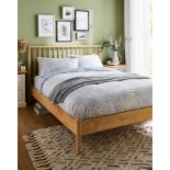 NEW & BOXED JULIPA Erika Wooden Spindle DOUBLE Bed Frame. LIGHT WOOD. RRP £699. EACH. Part of the