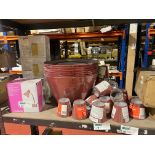 MIXED LOT INCLUDING LAMPSHADES, TABLE LAMPS ETC P4