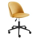 Brand New & Boxed Klara Office Chair - Ochre. RRP £199 each. The Klara Office Chair is a luxurious