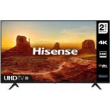 Hisense 55A7100FTUK 55-inch 4K UHD HDR Smart TV with Freeview play, and Alexa Built-in