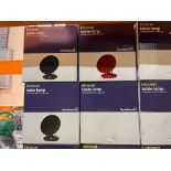 12 X BRAND NEW KIRANAT TABLE LAMPS (COLOURS MAY VARY) R16-5