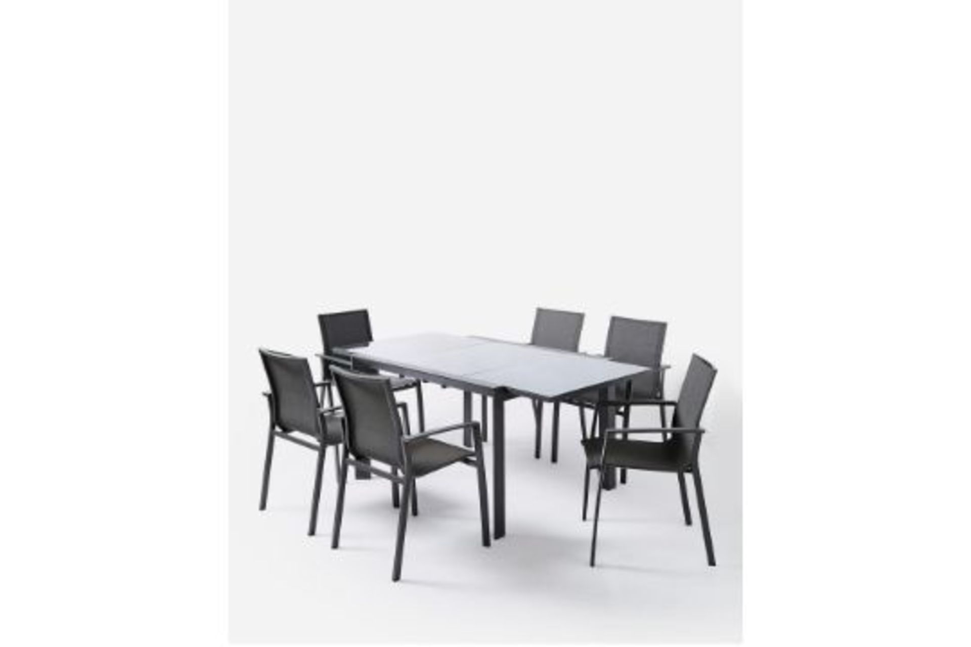 BRAND NEW Oslo 6 Seater Dining Set with Extendable Table. RRP £699 EACH. The Oslo Dining Set with - Image 2 of 2