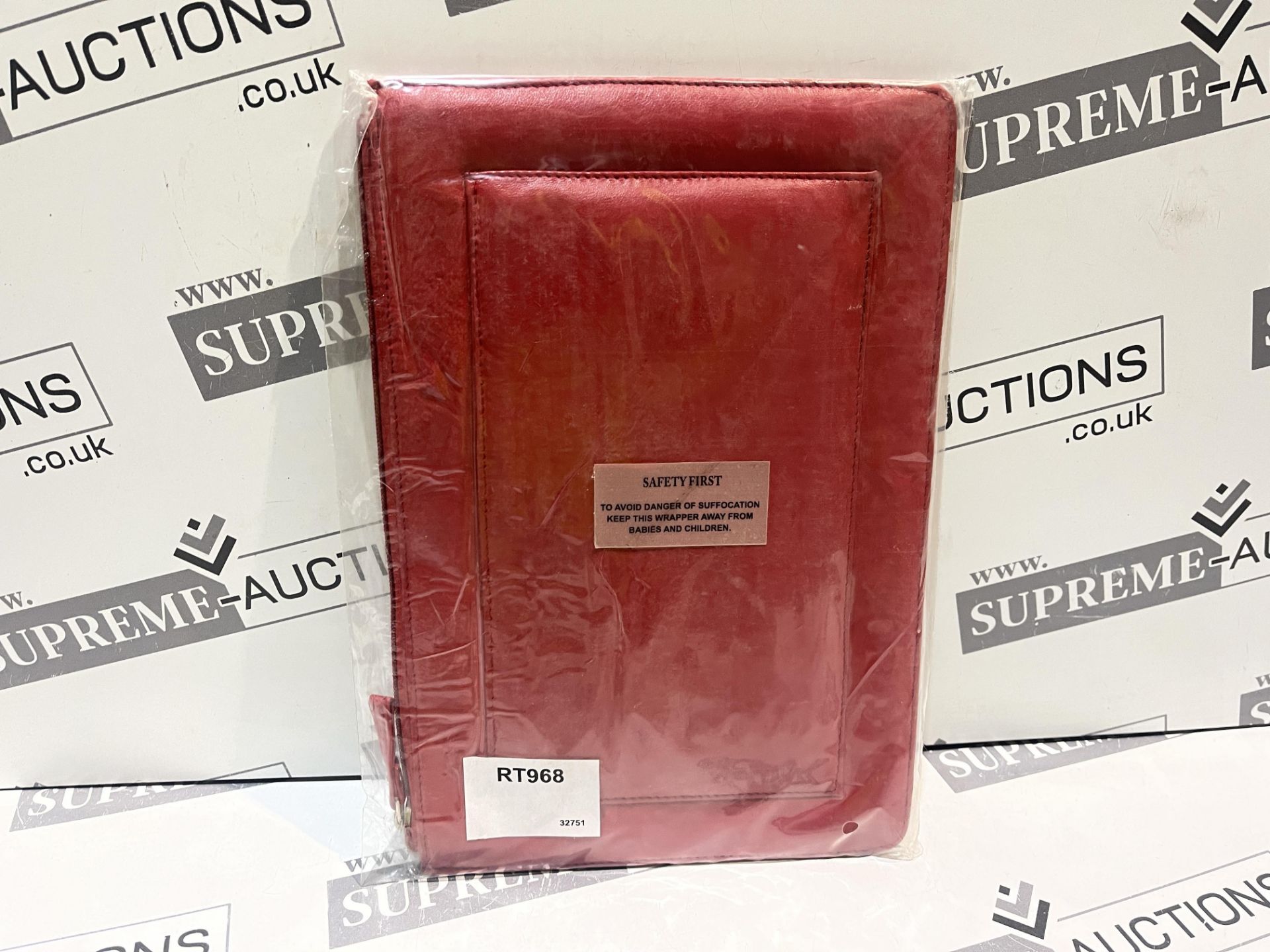 50 X BRAND NEW RED LEATHER TABLET CASES R9-10