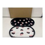 10 X BRAND NEW SETS OF 2 JEWELLERY TRAYS R9-10