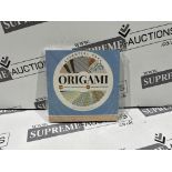 24 X BRAND NEW ORIGAMI PAPER SETS 120 SHEETS ASSORTED OF TRADITIONAL ORIGAMI FOLDING PAPER RRP £25