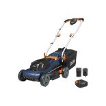 TRADE LOT 5 X NEW & BOXED BLUE RIDGE 36V Cordless Lawnmower with 2.0 Ah Li-ion Battery. RRP £229