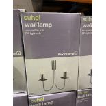 18 X SUHEL 2 LIGHT WALL LIGHTS R16-14