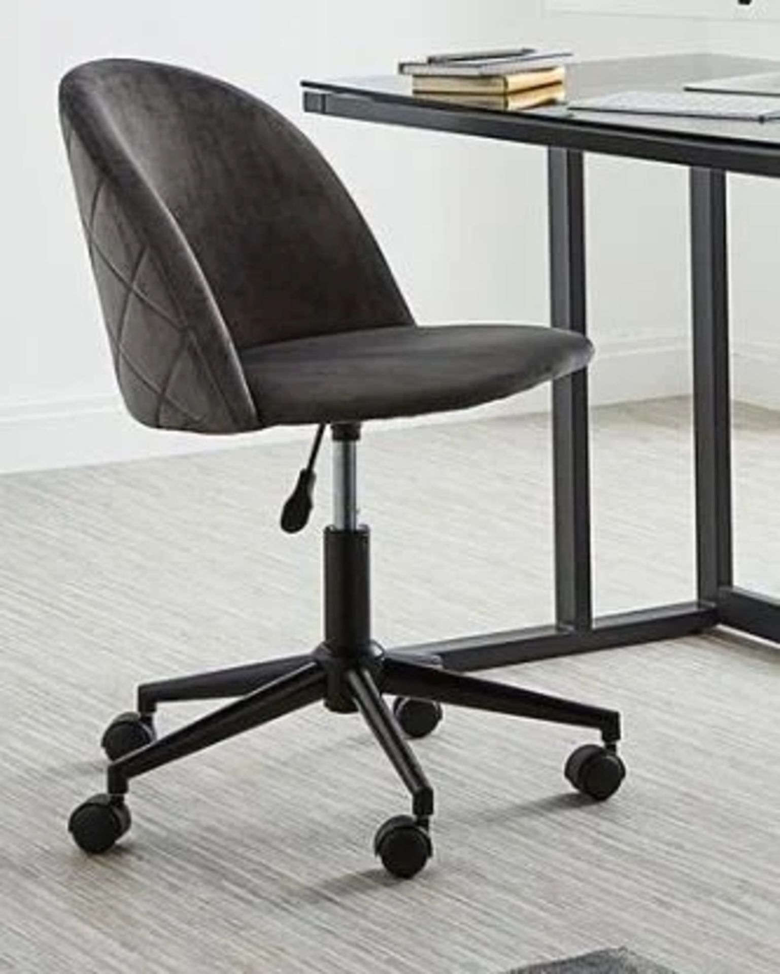 BRAND NEW KLARA LUXURY CHARCOAL OFFICE CHAIR R11-1