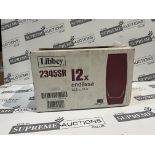 5 X BRAND NEW PACKS OF 12 LIBBEY ENDESSA 33.5CL GLASSES R11-2
