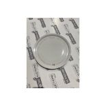 72 X BRAND NEW ARTMADIS NOVASTYL PIZZA ROUND PLATES WITH FLAG DETAIL, Dishwasher and microwavable