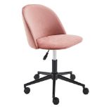 BRAND NEW BLUSH OAK EFFECT KLARA LUXURY OFFICE CHAIR R5-1