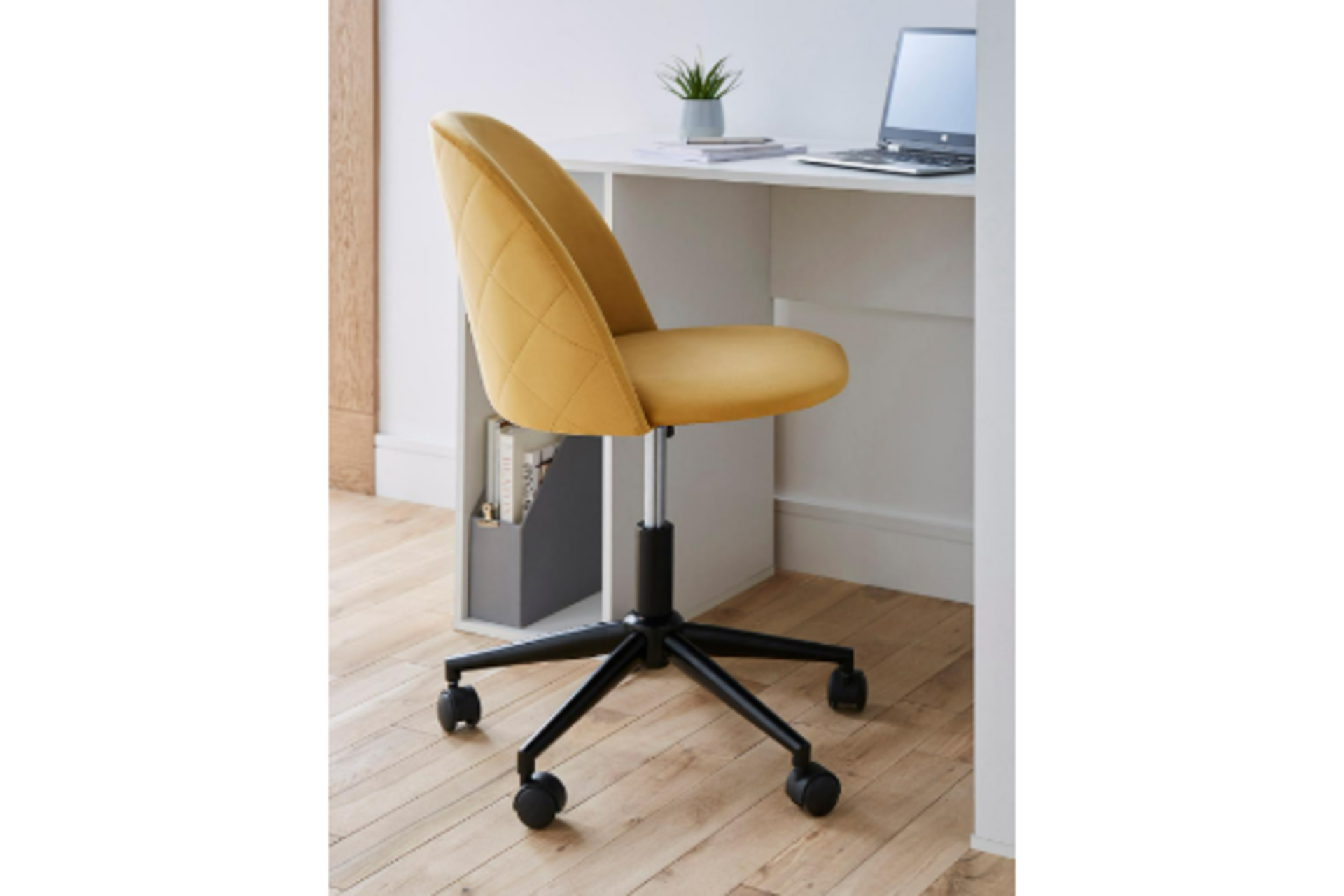 Brand New & Boxed Klara Office Chair - Ochre. RRP £199 each. The Klara Office Chair is a luxurious - Image 3 of 3