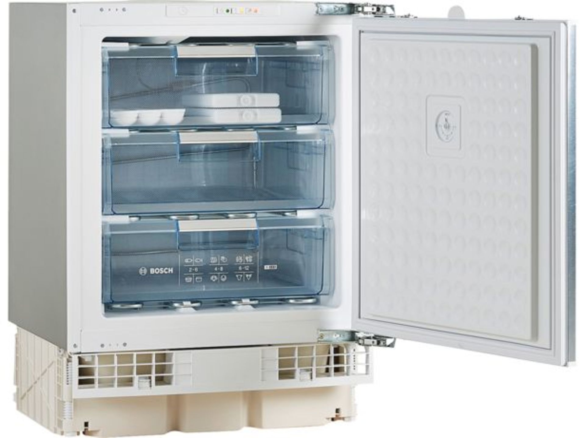 Bosch GUD15AFF0G Built Under Freezer. - H/S. RRP £649.00. Adding new food to the freezer raises - Bild 2 aus 2