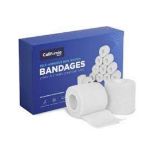 12 X BRAND NEW PACKS OF 24 CALIFORNIA SELF ADHESIVE NON WOVEN BANDAGES 2 INCH X 5 YARDS COHESIVE