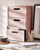 3 x Brand New Vevet Drawer Unit 10.9 This stunning and practical Velvet Drawer unit can be used to