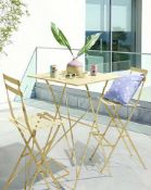 TRADE PALLET TO CONTAIN 6x BRAND NEW Palma Bistro Bar Set DUSK CITRON RRP £159 EACH