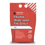 54 X 5KG BAGS OF FLEXIBLE WIDE JOINT TILE GROUT CORNISH CREAM R13-8