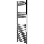 2 X KUDOX TOWEL RADIATORS CHROME 400 X 1800MM R19-4