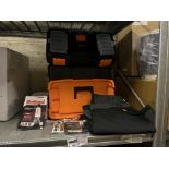 MIXED LOT INCLUDING UNIBOND, WORK TROUSERS, TOOLBOXES ETC S2L