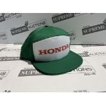 30 X BRAND NEW GREEN HONDA CAPS R15-10