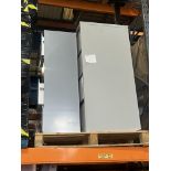 PALLET TO CONTAIN 3 X LARGE METAL FILING CABINETS R15-7