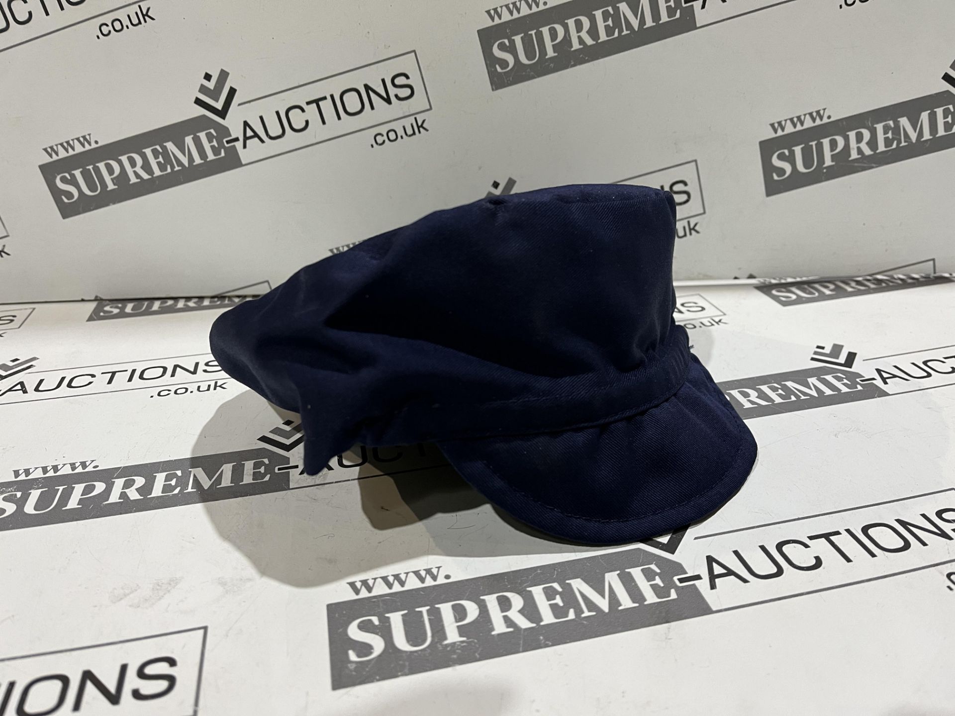 69 X BRAND NEW BLUE PAINTERS CAPS R15-7