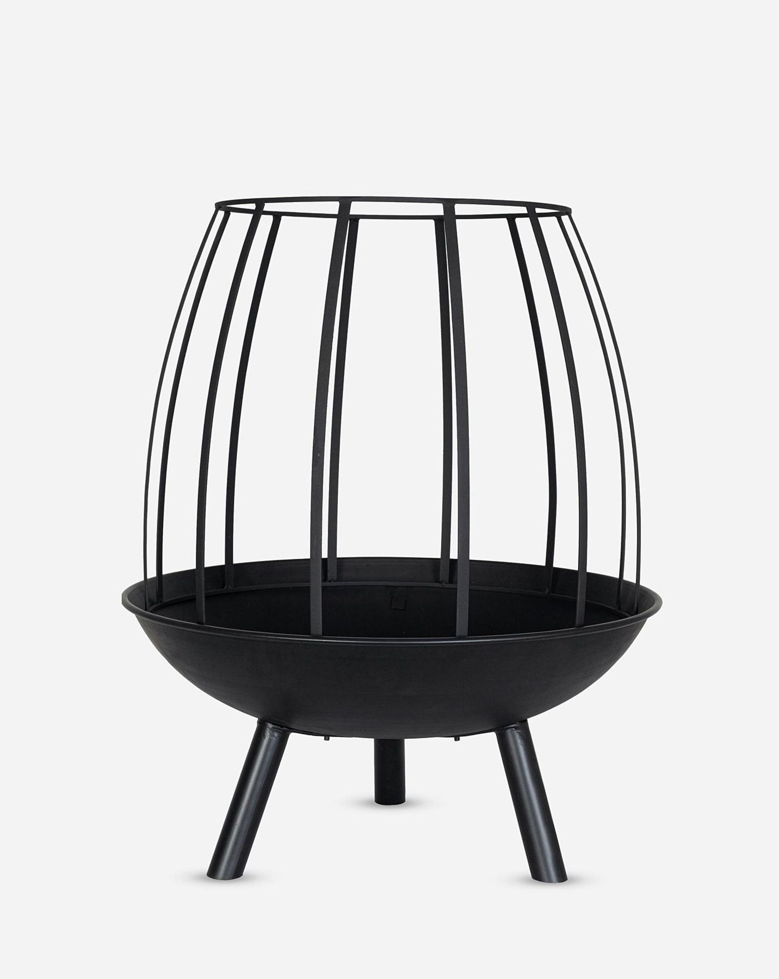 Brand New La Hacienda Large Steel Firepit with Pedestal Stand RRP £149 R9.10, Add style to your