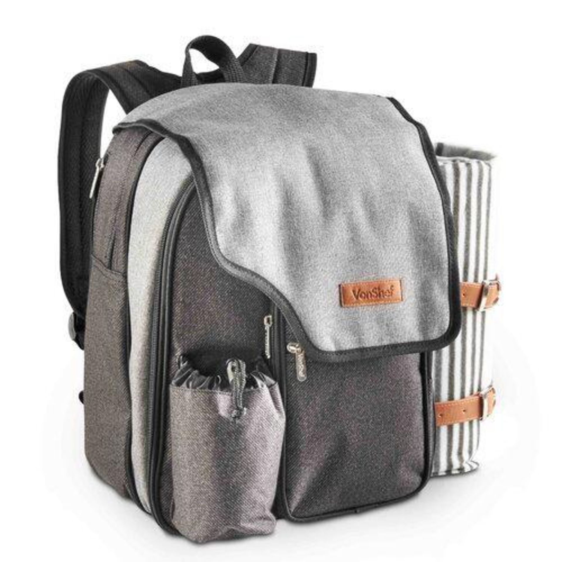 Ash Picnic Backpack for 2 - ER51.