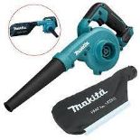 Makita UB100DZ 12v CXT Cordless Garden Leaf Blower Dust Vacuum + Collection Bag. - R13a.10. This set