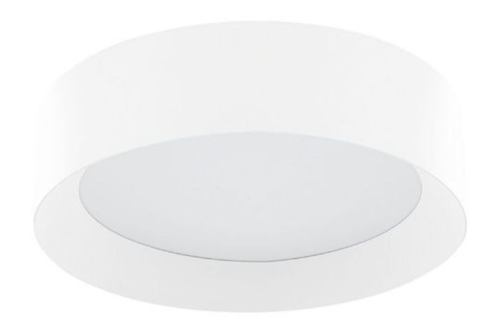 Loei Metal LED Ceiling Lamp White. - ER24. Introduce a Scandinavian accent to your living room