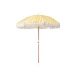 Mondello Garden Market Parasol 1.5 m Yellow and White - ER24. Equip your garden with this parasol to